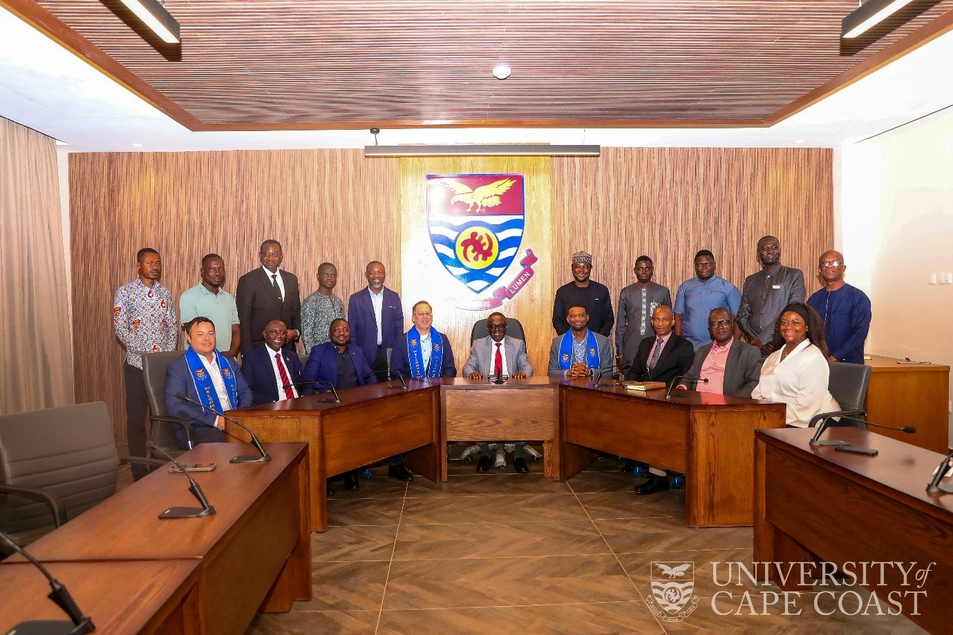 United States Delegation Visits UCC
