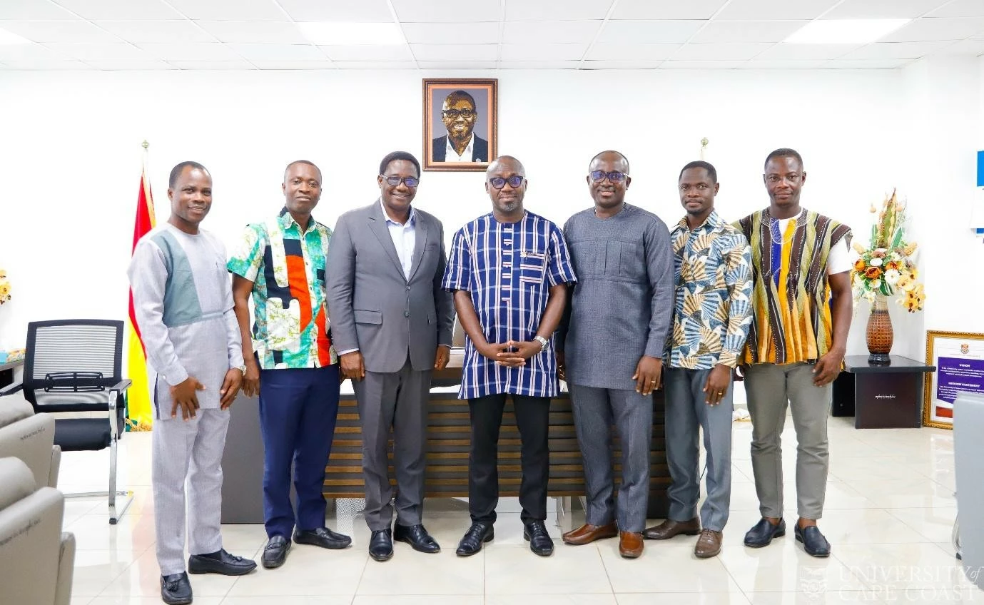 Pro Vice-Chancellor Receives Leadership of the Church of Pentecost, Cape Coast