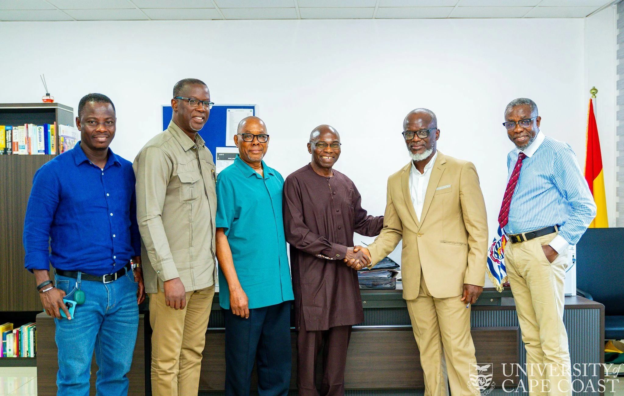 Prof. Michael Adewumi Calls on Registrar