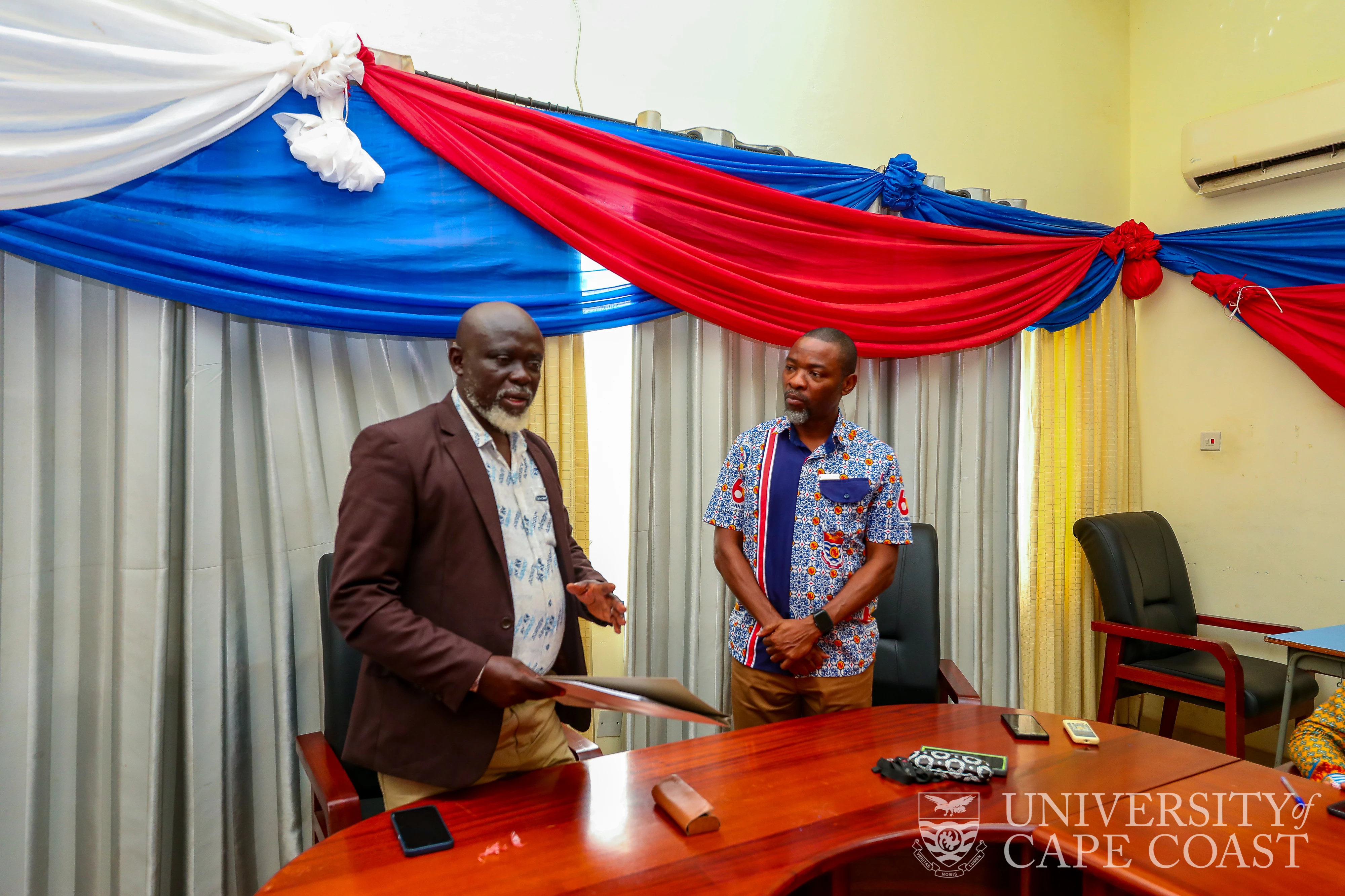 Prof. Daniel Agyapong Takes over as Provost of College of Humanities and Legal Studies
