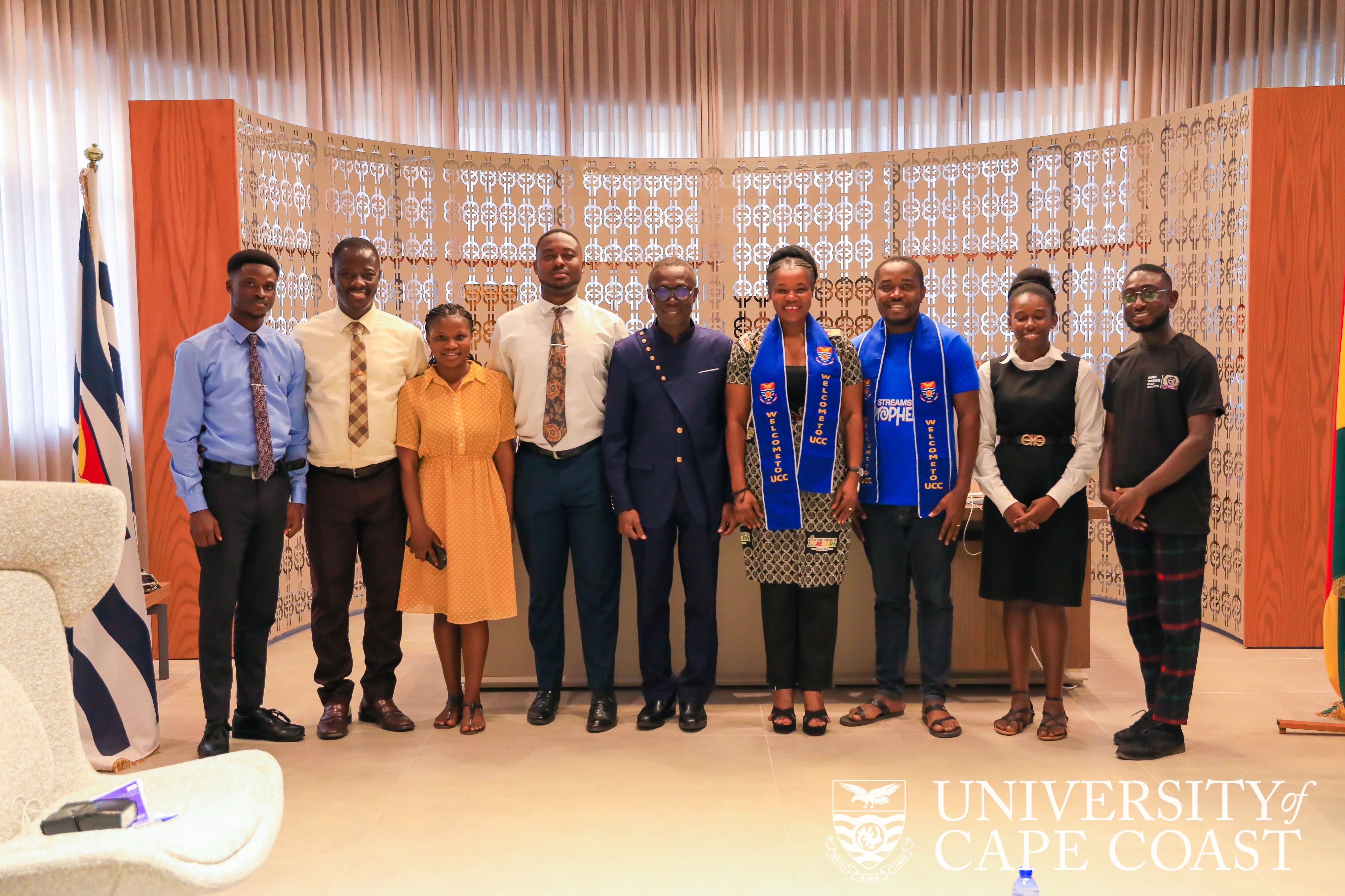 Share the Smile Ophelia Foundation Calls on Vice-Chancellor