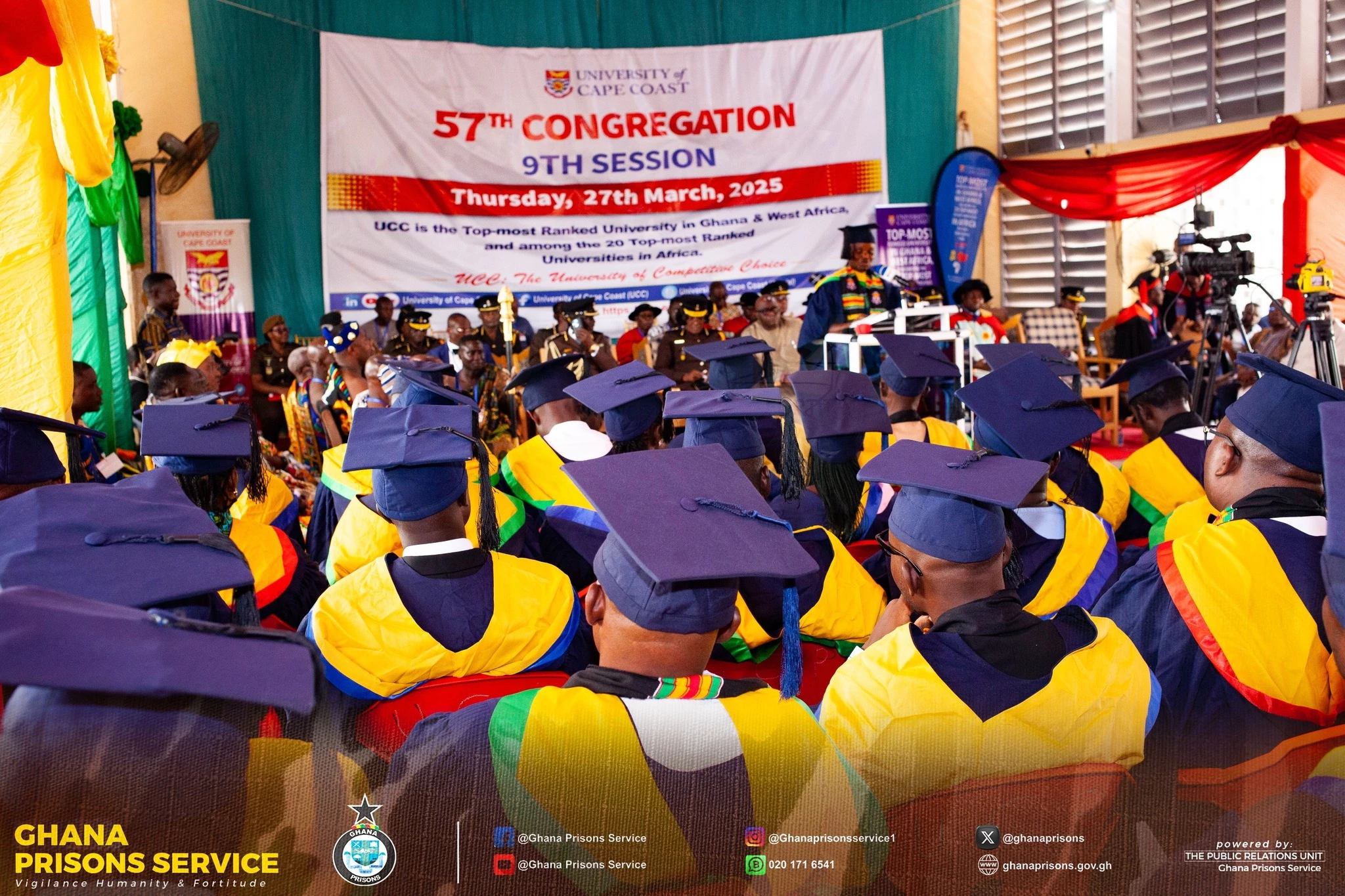 UCC Graduates 63 Prison Inmates