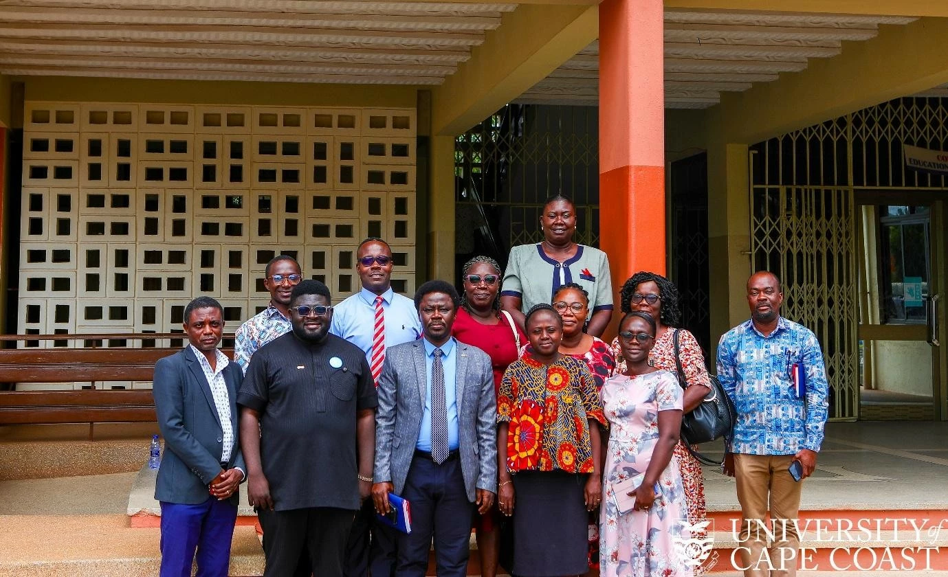 Ag. Provost of CES-UCC Receives UNICEF Team