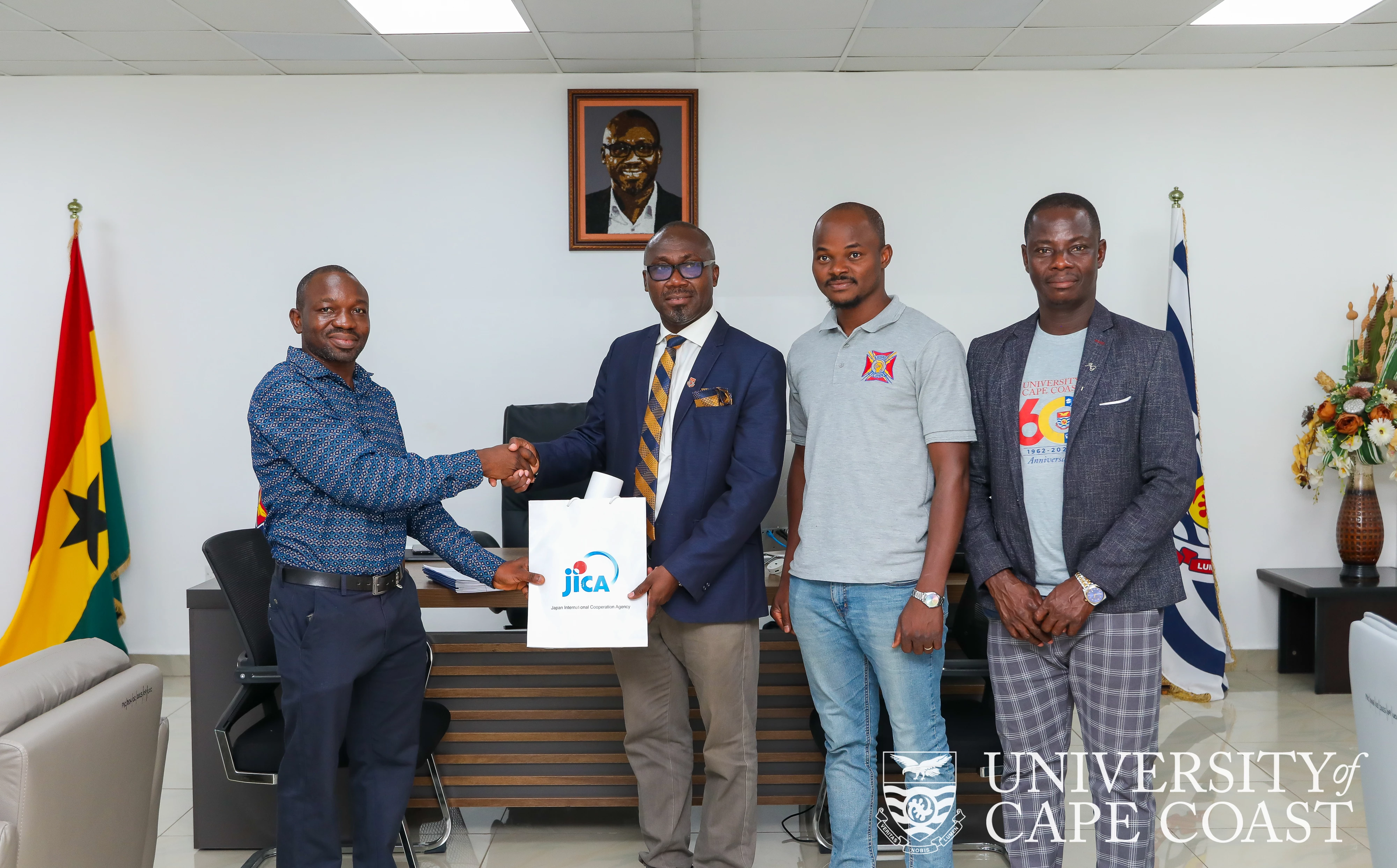 UCC, JICA Sign Agreement on the Integrated Coastal Sediment Management Project