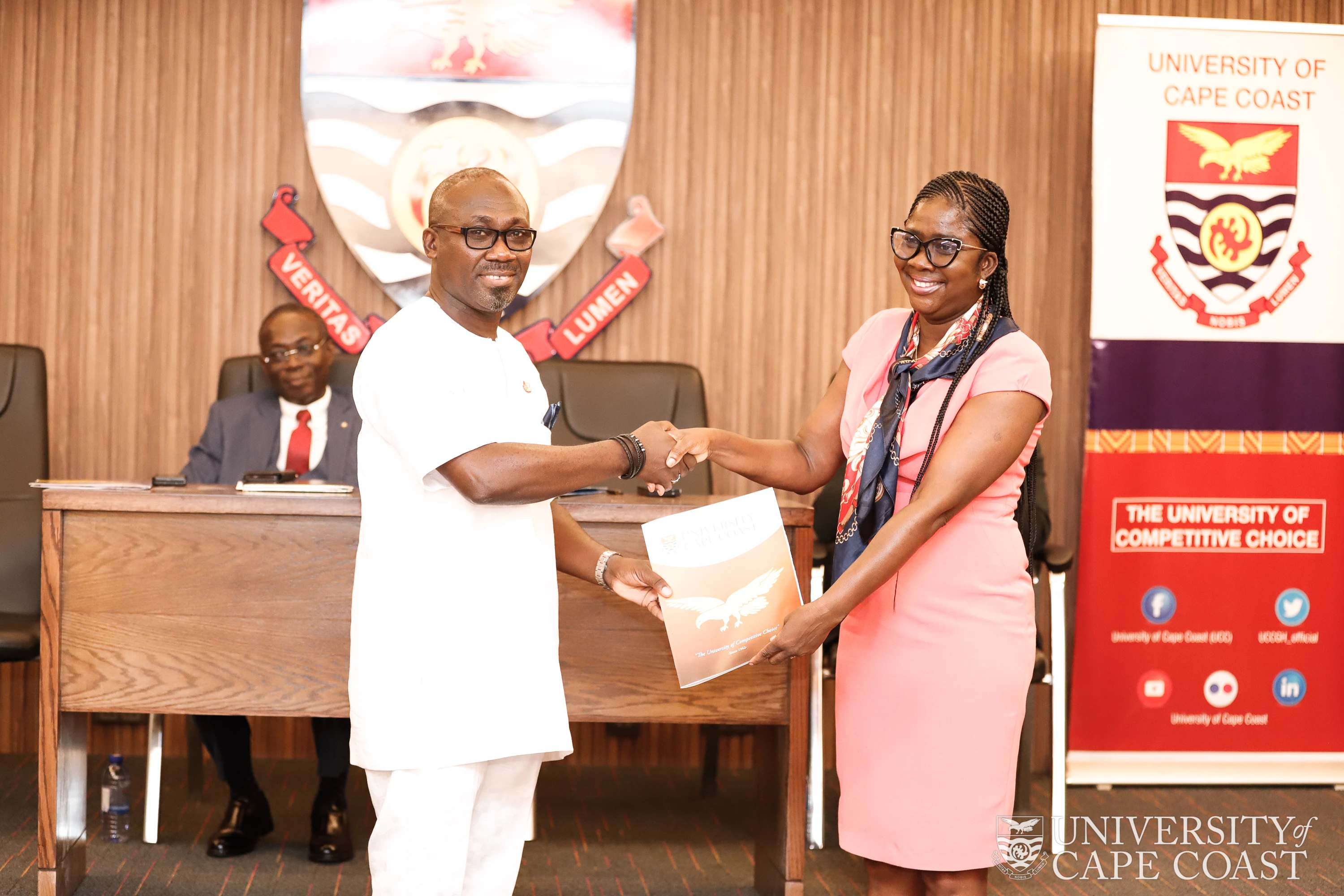 Prof. Denis Aheto Assumes Office as Pro VC of UCC