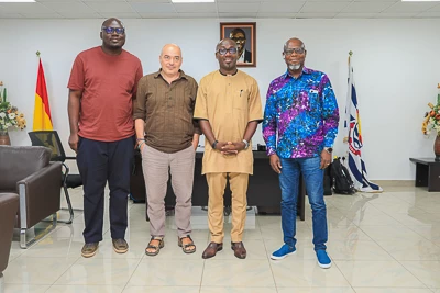 Pro Vice-Chancellor Receives Prof. Agostino Merico