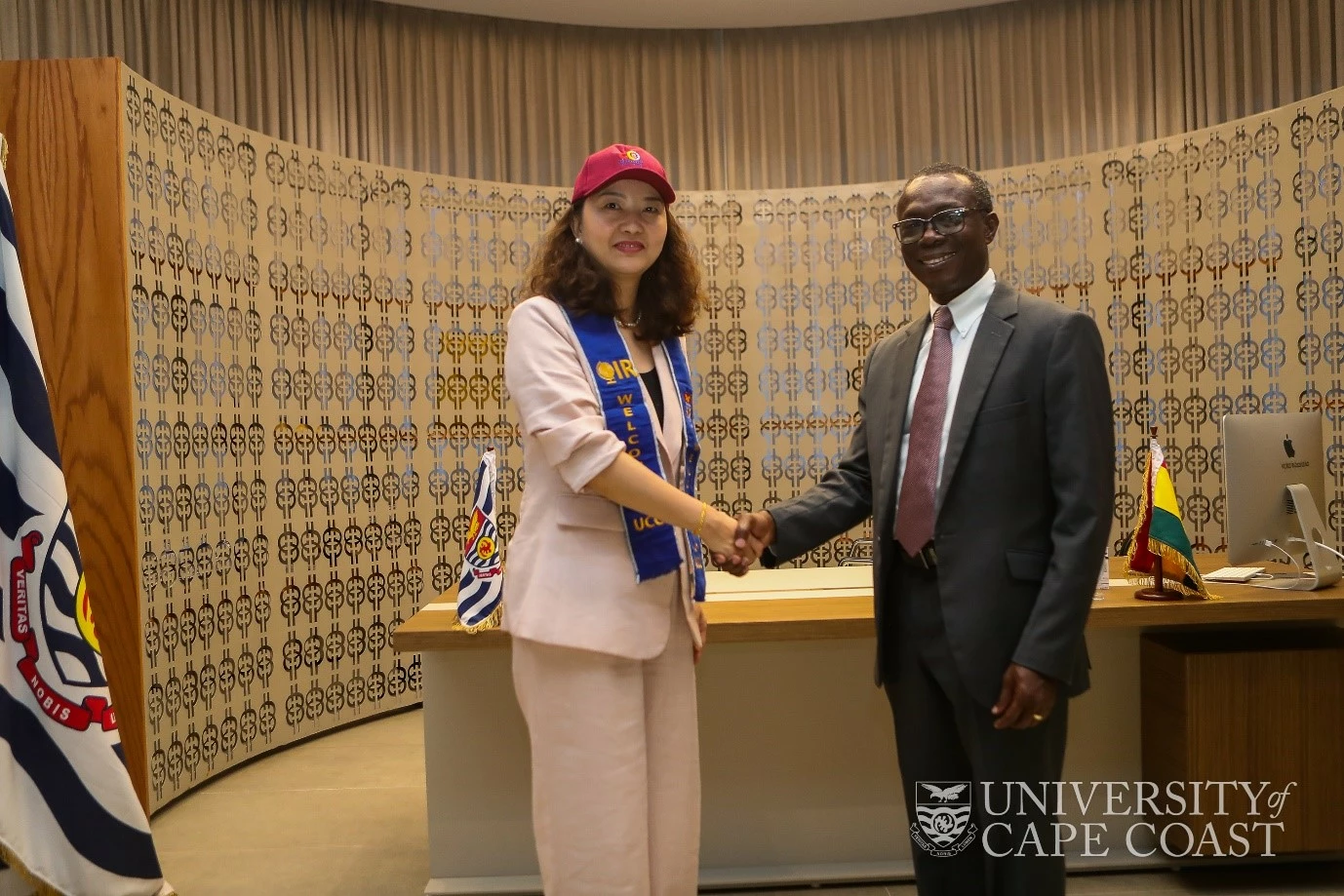 Vice-Chancellor Receives CEO of HCOWA