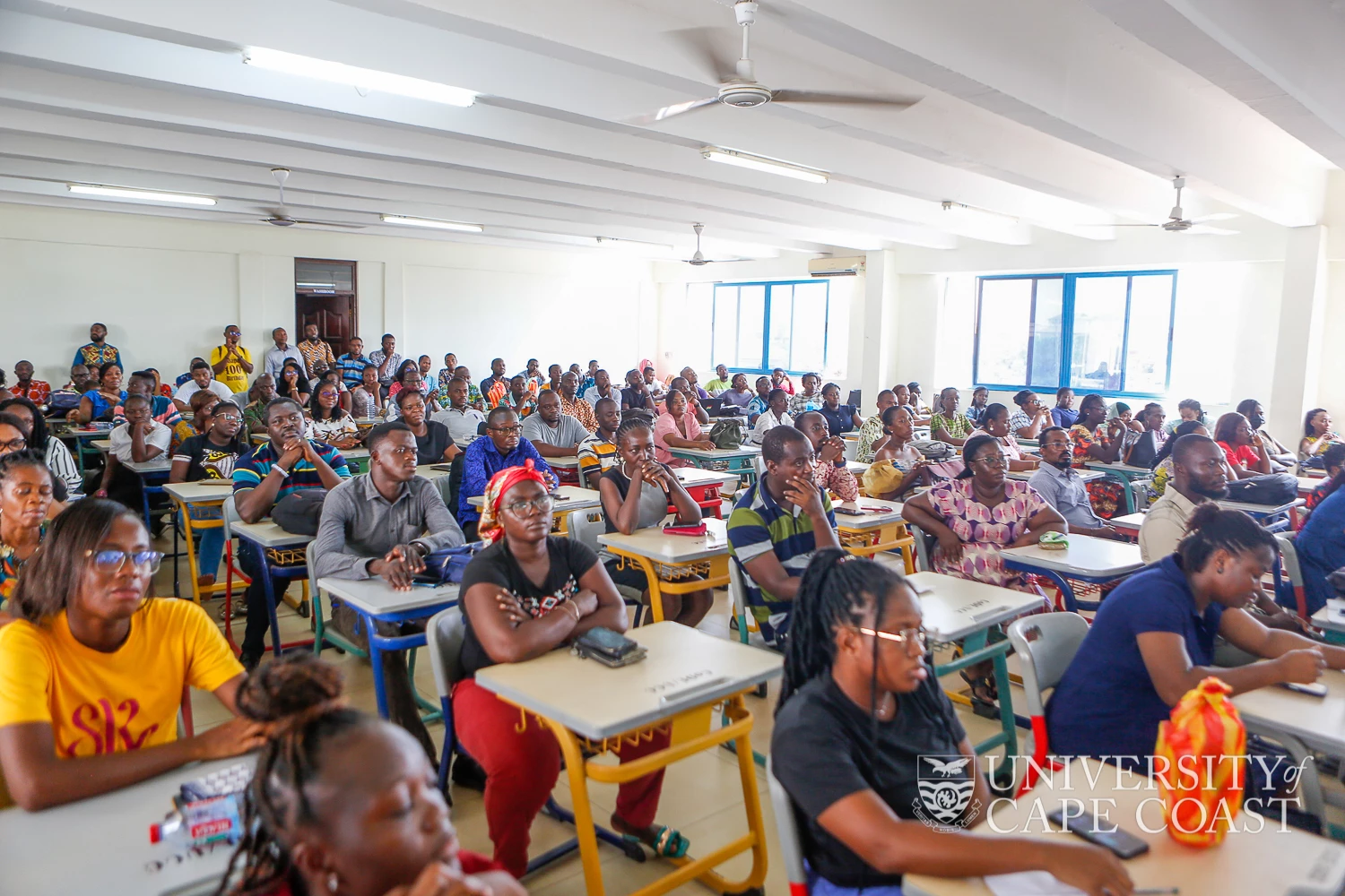 SGS Management Wraps up Engagement Session with CoDE Postgraduate Students in Greater Accra Region