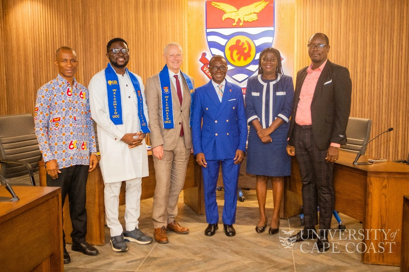 Vice-Chancellor Receives Secretary-General and Chief Executive of ACU