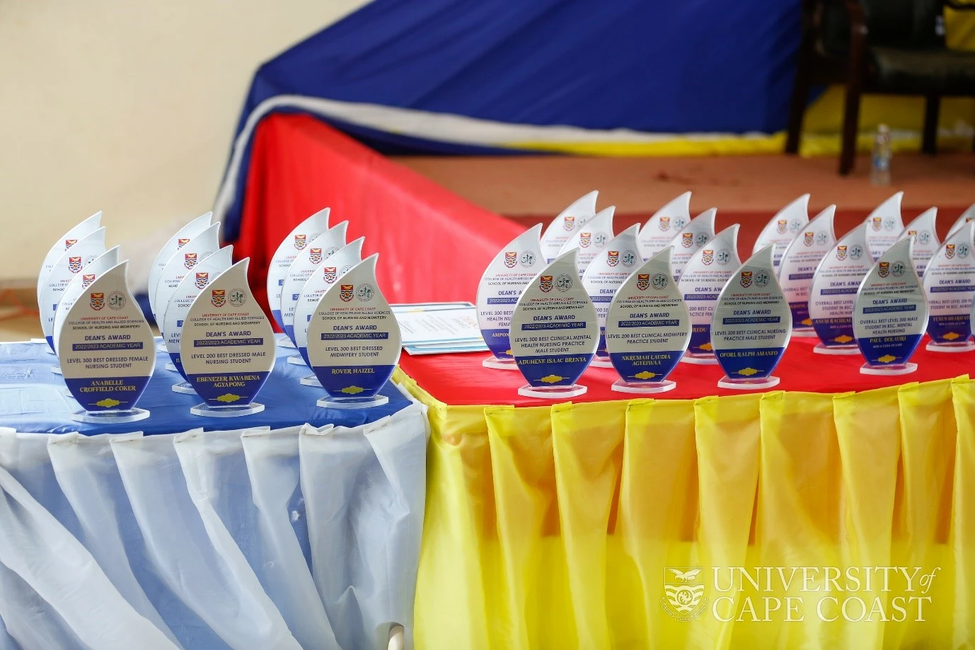 School of Nursing and Midwifery Honours First Class Students at Dean’s Award