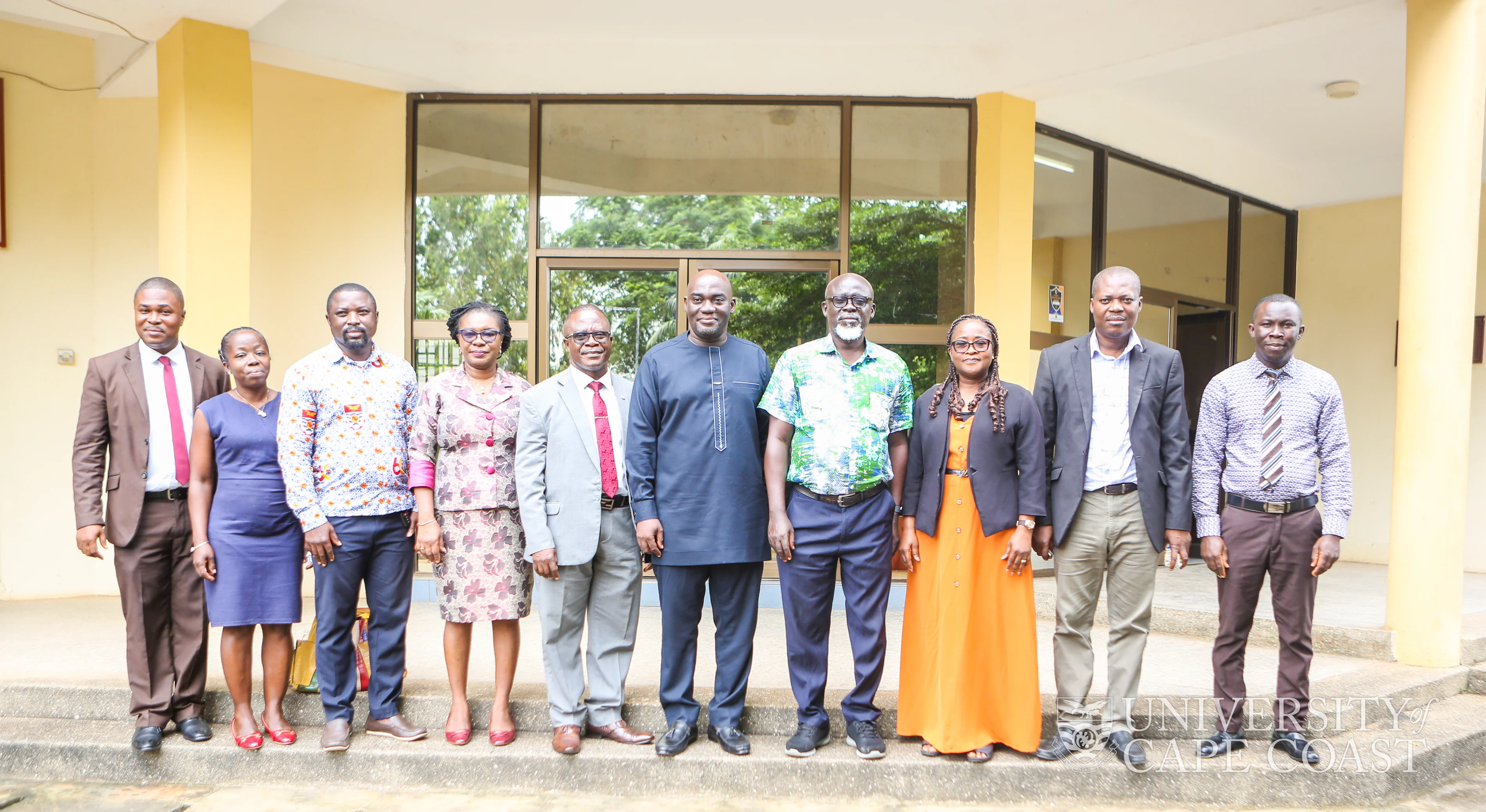 Provost of CHLS-UCC Confers with CCTU Vice-Chancellor