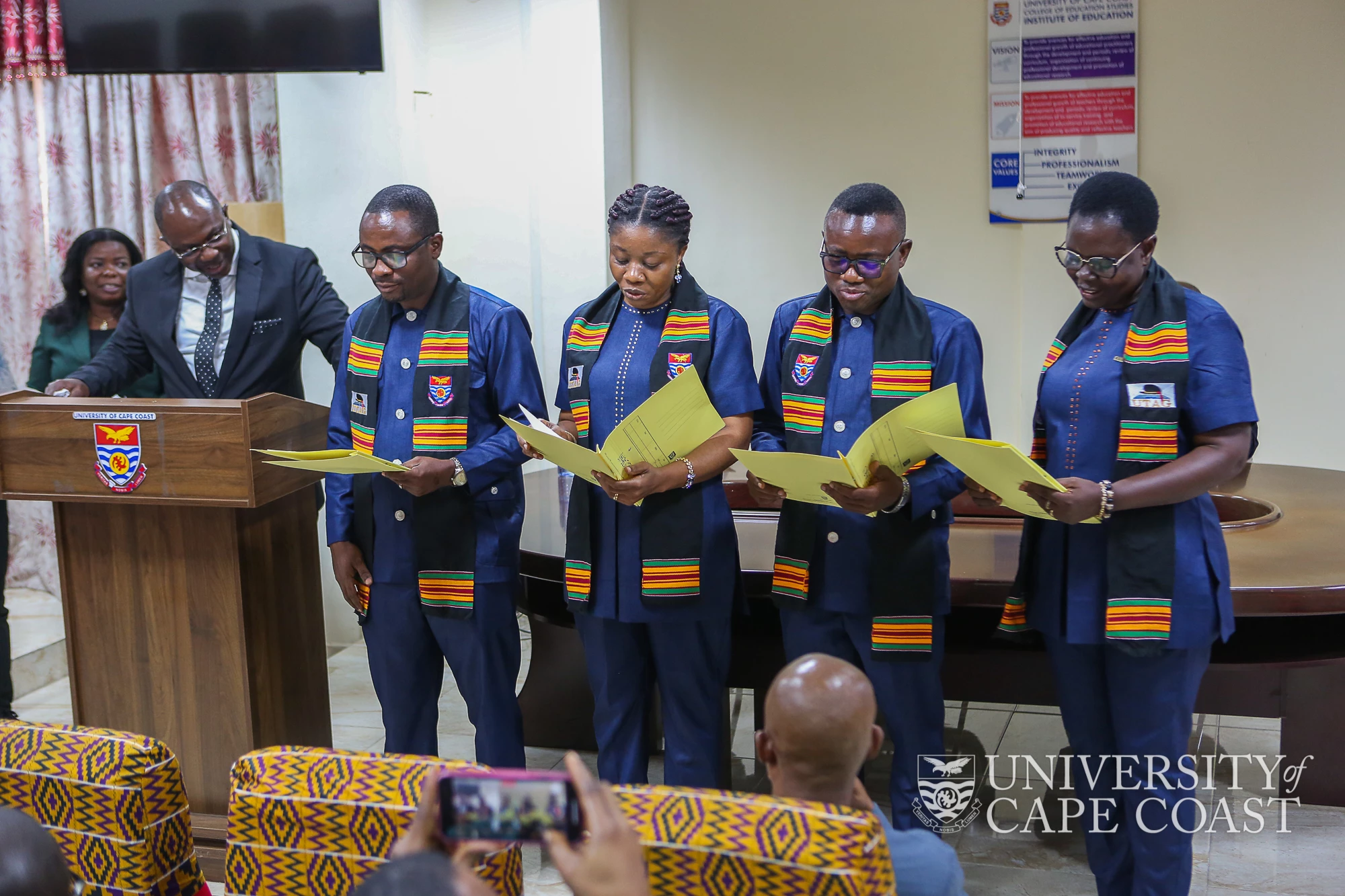 New UTAG-UCC Executives Take Office