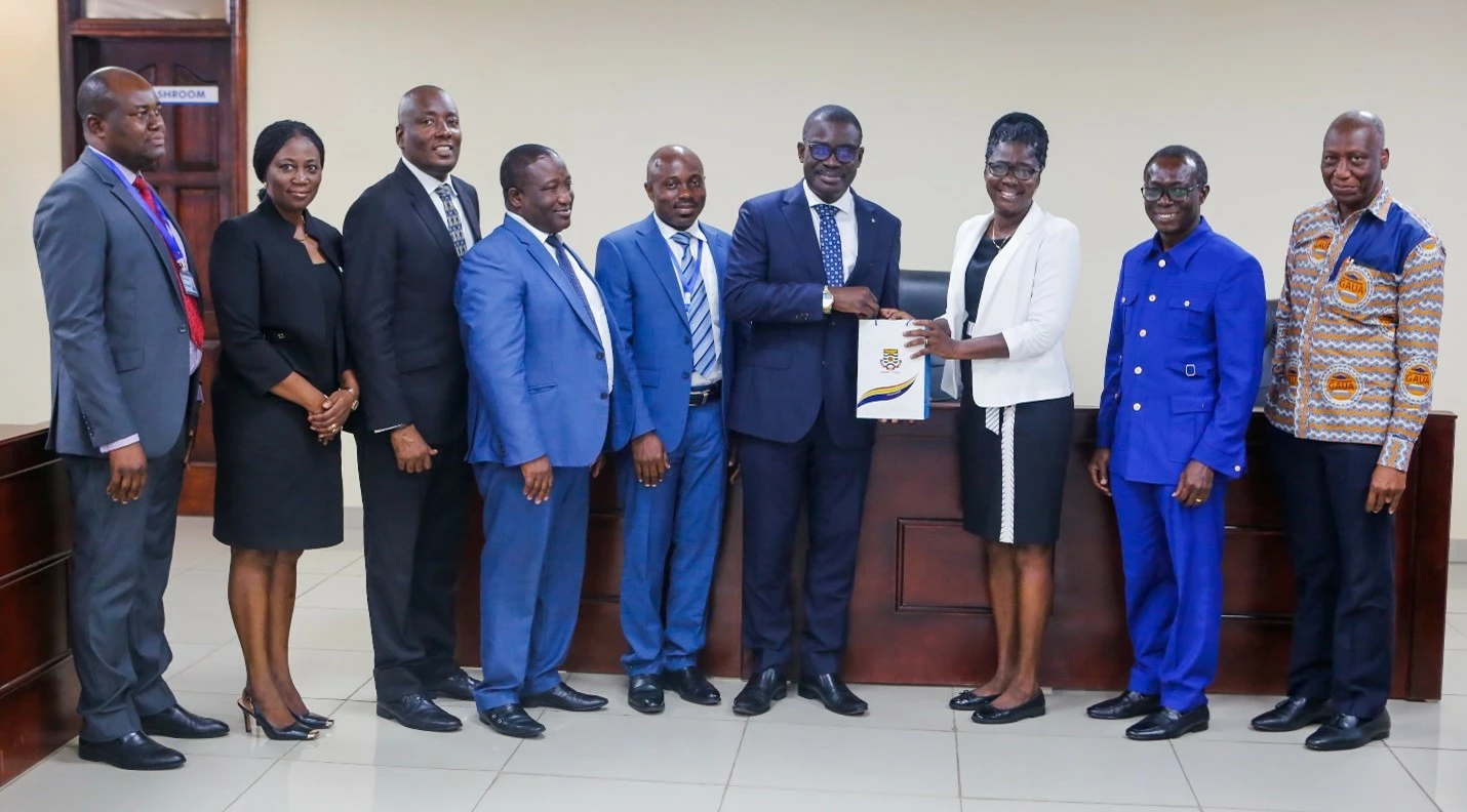 New MD of Prudential Bank Visits Vice-Chancellor
