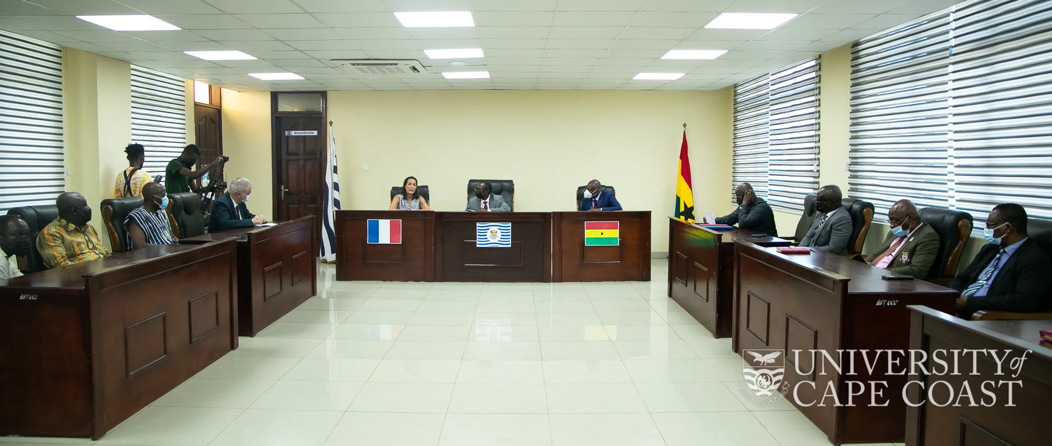 French Ambassador Pays Courtesy Call on UCC Vice-Chancellor
