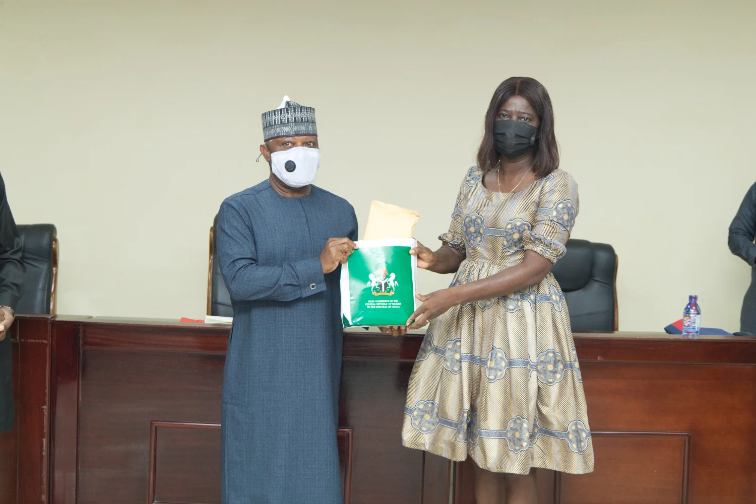 The Nigerian High Commissioner to Ghana Visits UCC